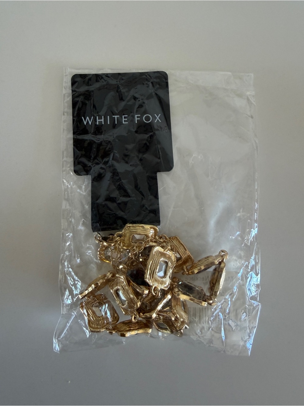 White Fox Boutique Gold Geometric Necklace